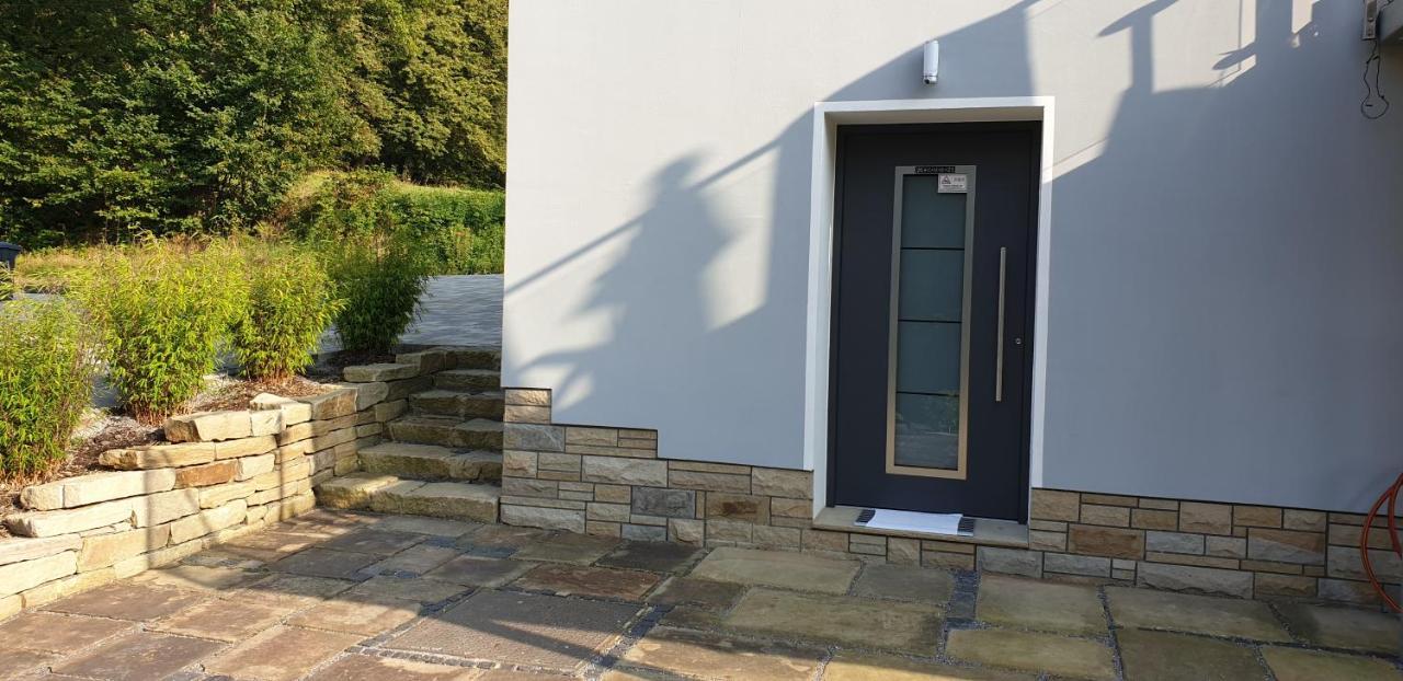 Souterrainwohnung im Grünen Witten Exterior foto
