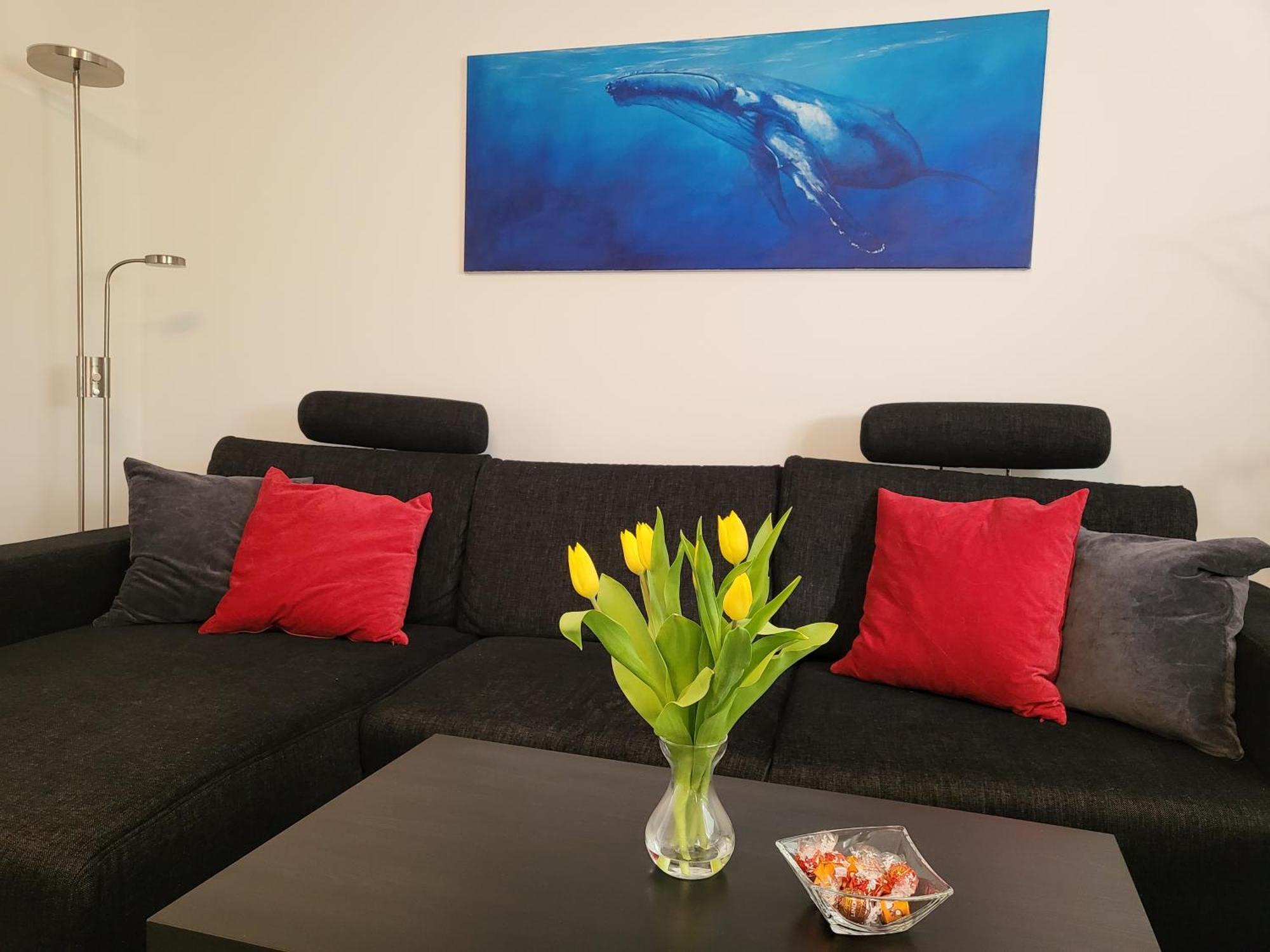Souterrainwohnung im Grünen Witten Habitación foto